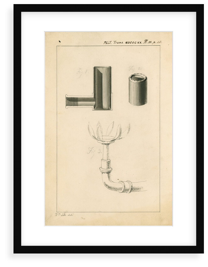 Gas light burners by William Tite