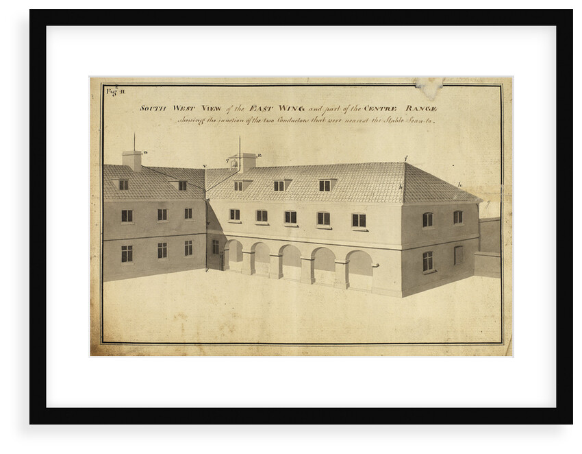 South west view of the East WingÃ  [of Heckingham Workhouse, Norfolk] by Anonymous