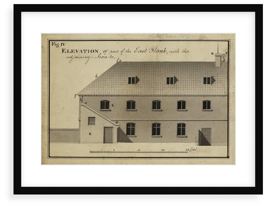 Elevation of part of the East flankÃ  [of Heckingham Workhouse, Norfolk by Anonymous