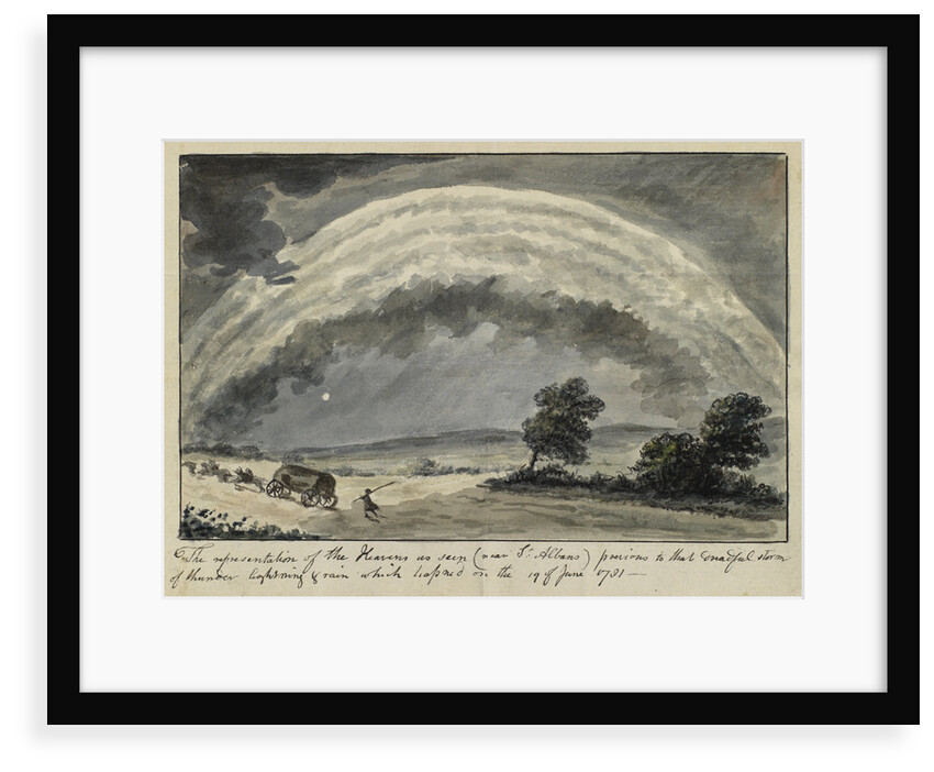 Thunderstorm near St Albans, Hertfordshire by Anonymous