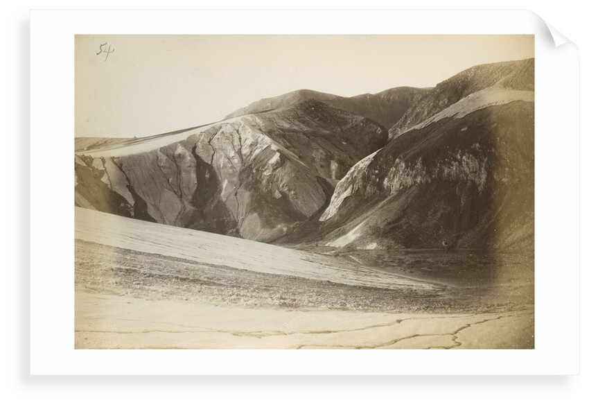 'South End of the Great Rift in Mount Tarawera' by Charles Spencer