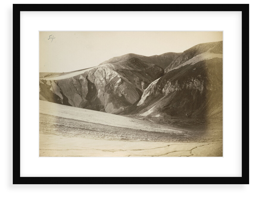 'South End of the Great Rift in Mount Tarawera' by Charles Spencer