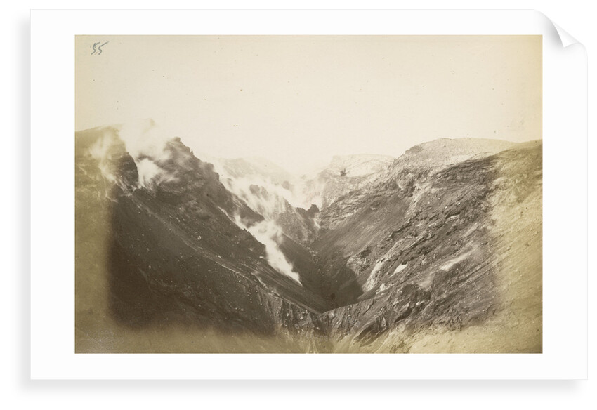'Cleft in the Top of Mount Tarawera' by Charles Spencer
