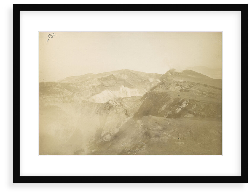 'Rift in Top of Mount Tarawera' by Charles Spencer