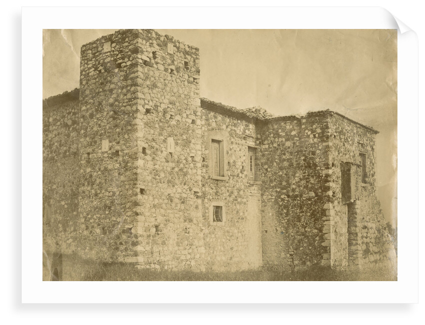 'Villa Carusso' [earthquake damage] by Alphonse Bernoud Grellier