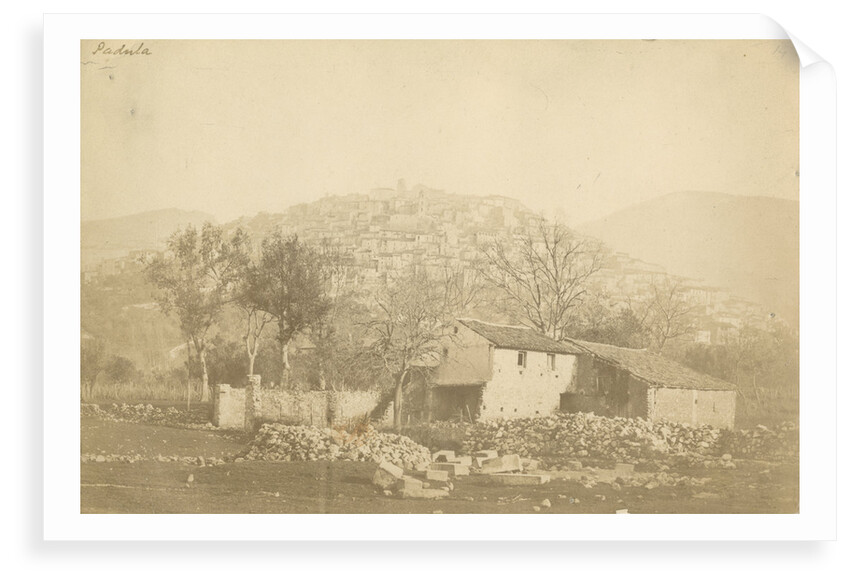 'Padula' [earthquake damage] by Alphonse Bernoud Grellier