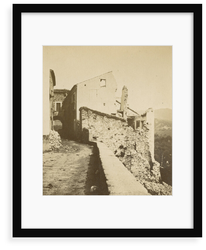 Cemetery tower at Atena by Alphonse Bernoud Grellier