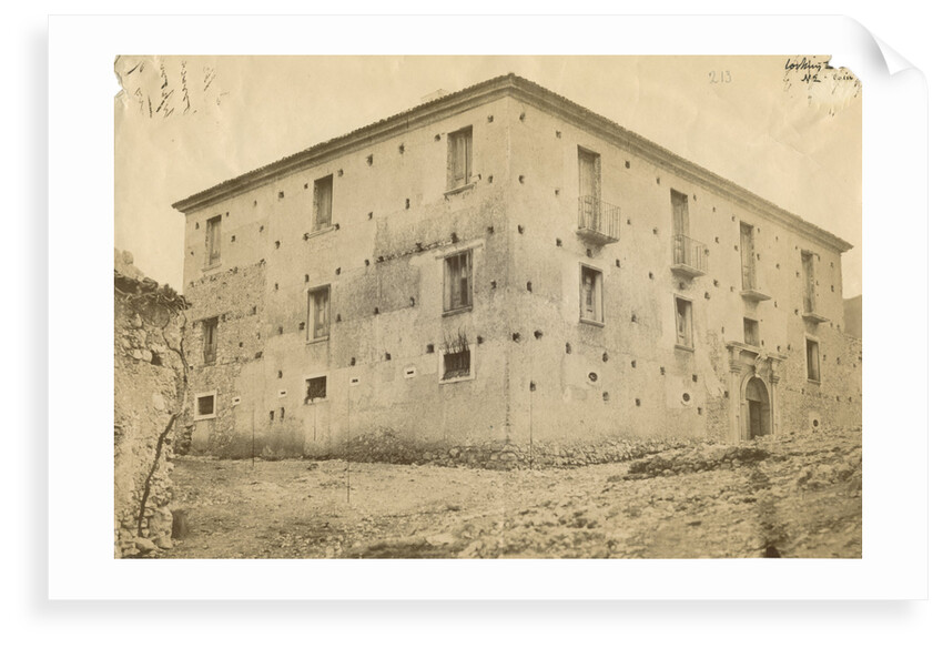 Pallazzo Romani, Padula by Alphonse Bernoud Grellier