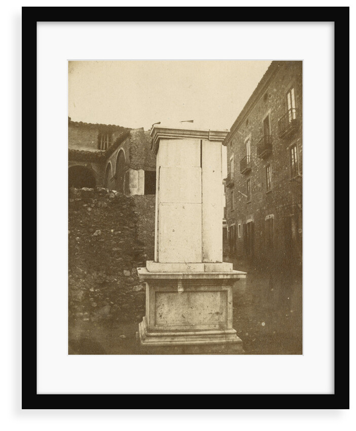 Monument at Vietri di Potenza by Alphonse Bernoud Grellier