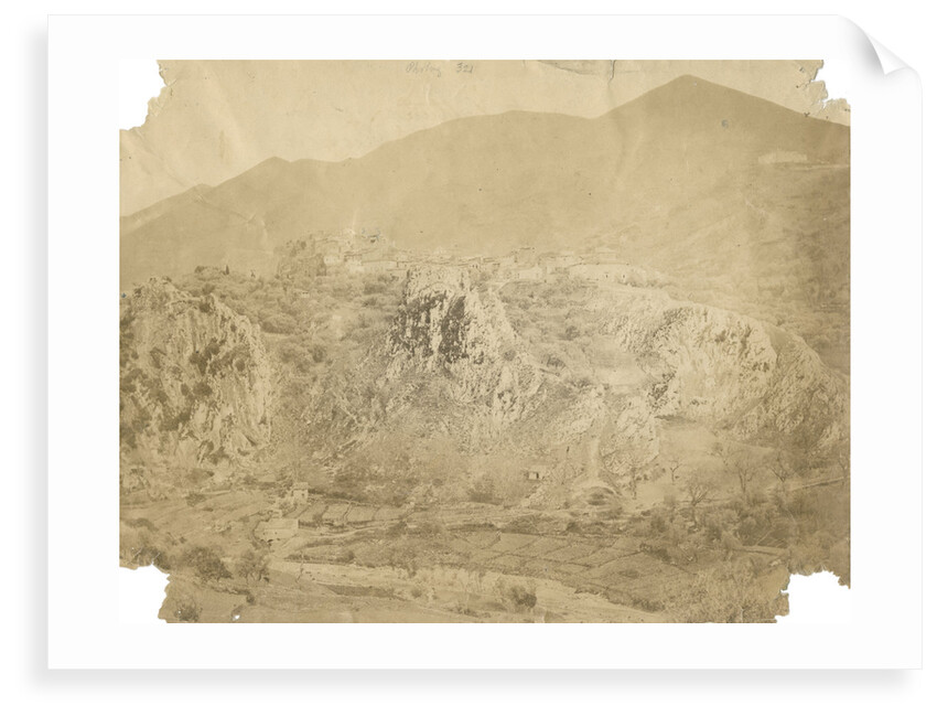 'Monte Vulture, from near Rionero' by Alphonse Bernoud Grellier