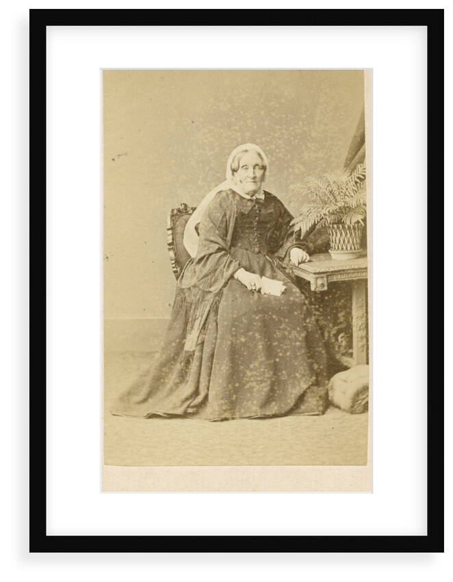 Portrait of Sarah Faraday (1800-1879) by T C Turner