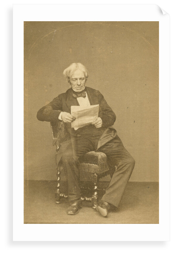 Portrait of Michael Faraday (1791-1867) by John Watkins