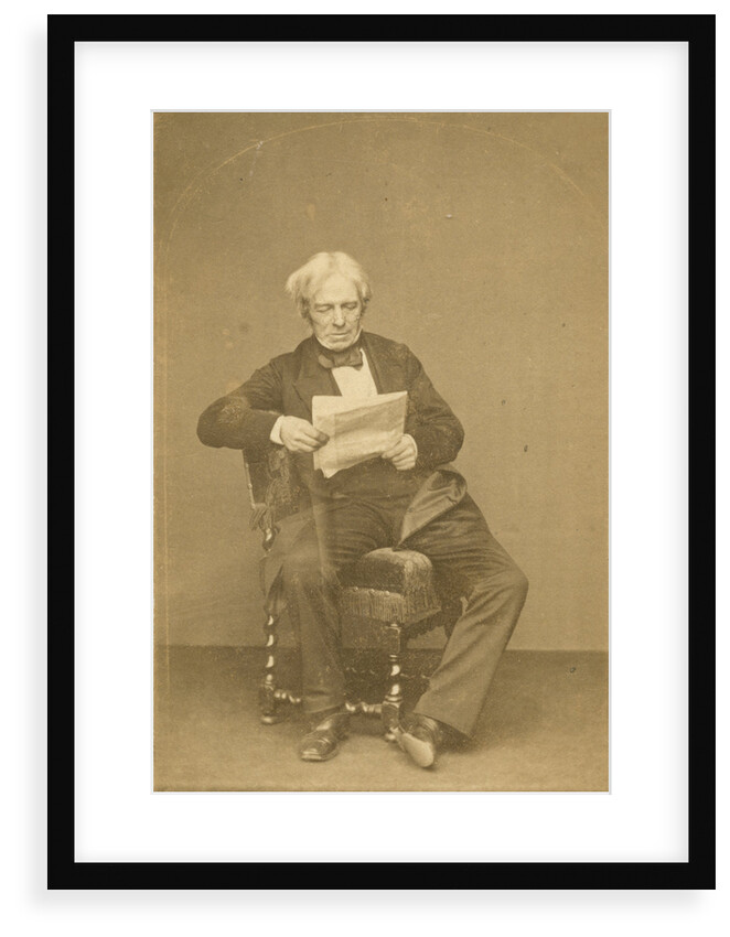 Portrait of Michael Faraday (1791-1867) by John Watkins