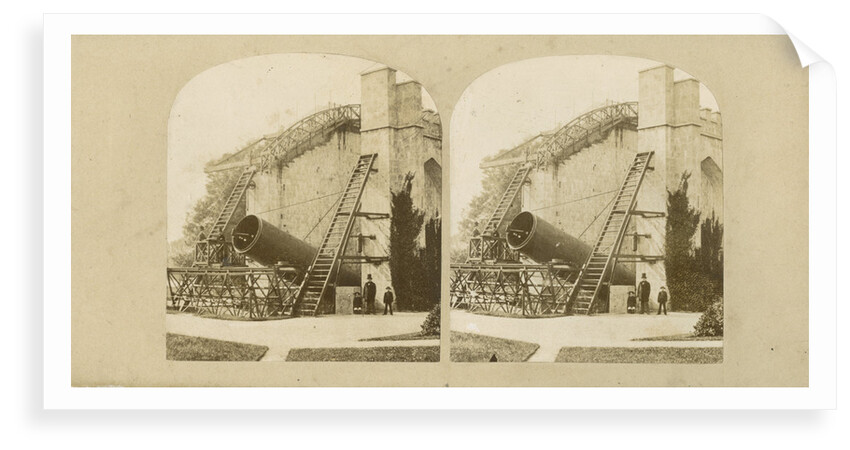 Lord Rosse's telescope at Birr Castle, Ireland by Countess Mary of Rosse