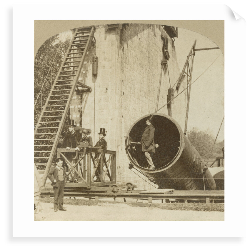 Lord Rosse's telescope at Birr Castle, Ireland by Countess Mary of Rosse