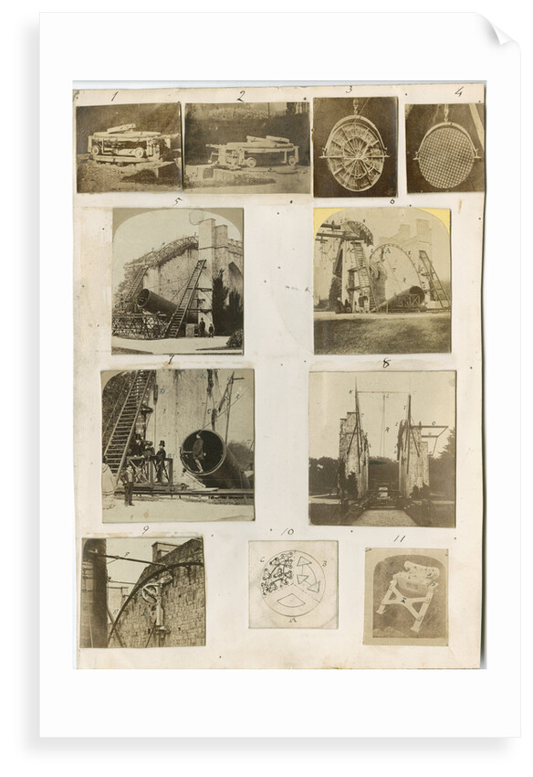 Lord Rosse's telescope at Birr Castle, Ireland by Countess Mary of Rosse