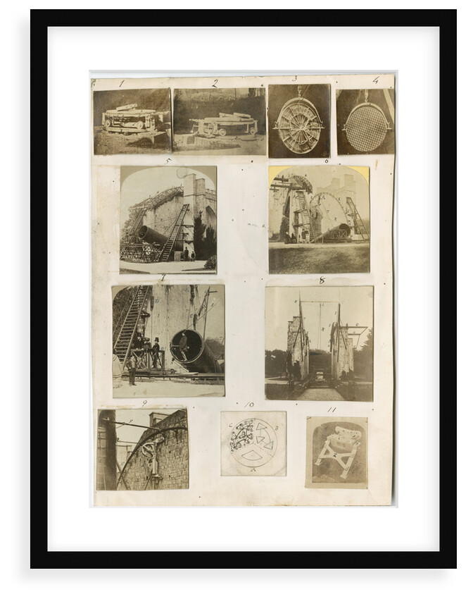 Lord Rosse's telescope at Birr Castle, Ireland by Countess Mary of Rosse