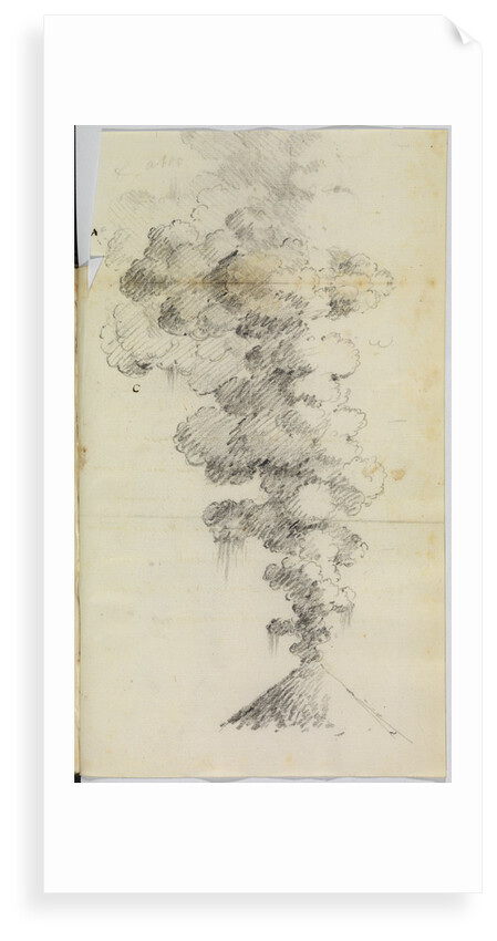 'Vesuvius erupting' by Antonio Piaggio