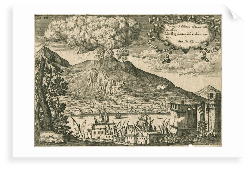 Vesuvius and the Bay of Naples by Anonymous