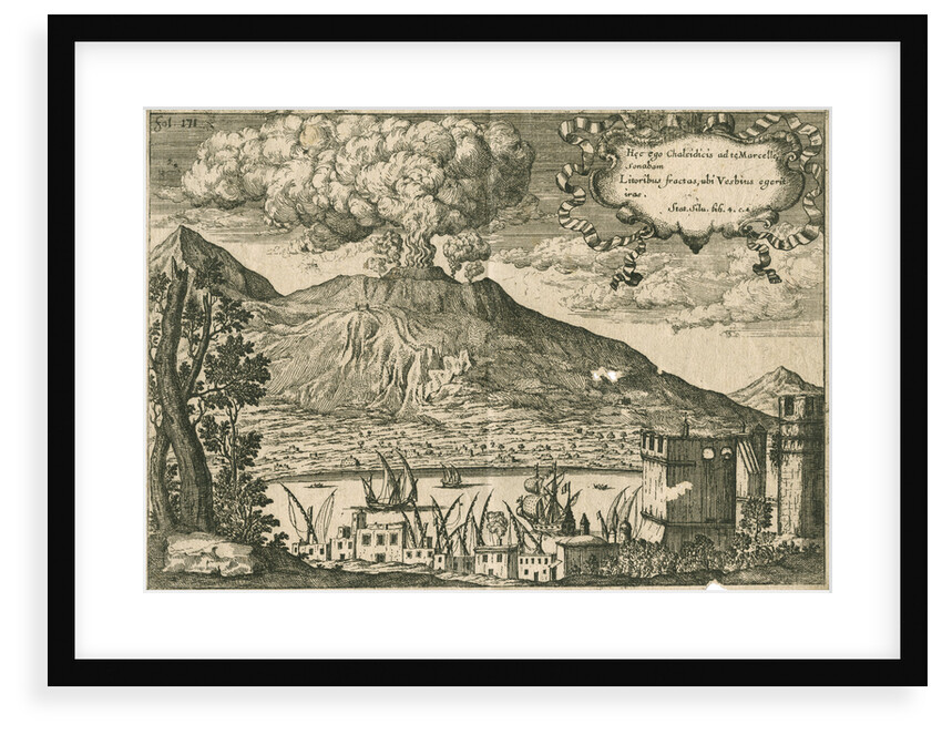 Vesuvius and the Bay of Naples by Anonymous