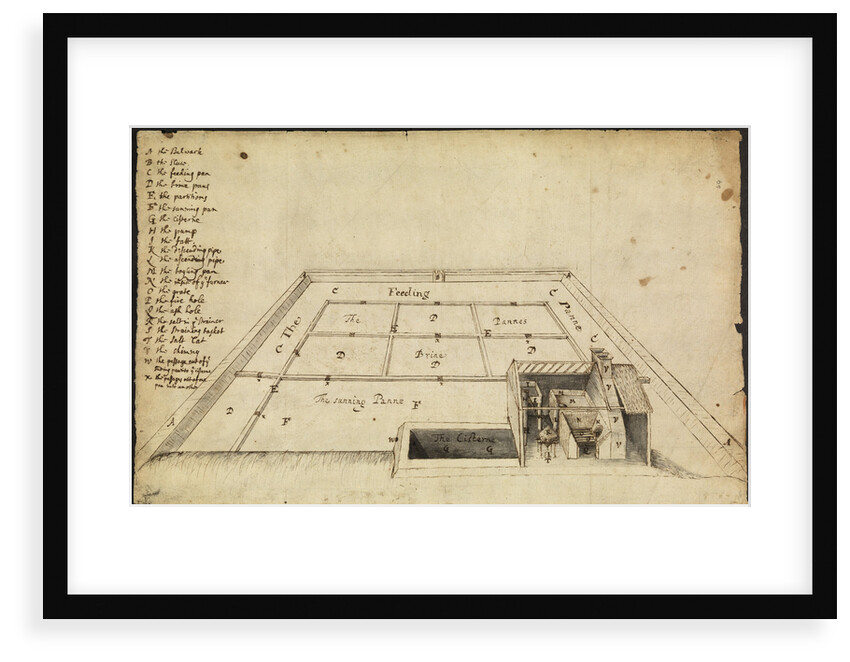 Salt-works at Hampshire by Robert Hooke