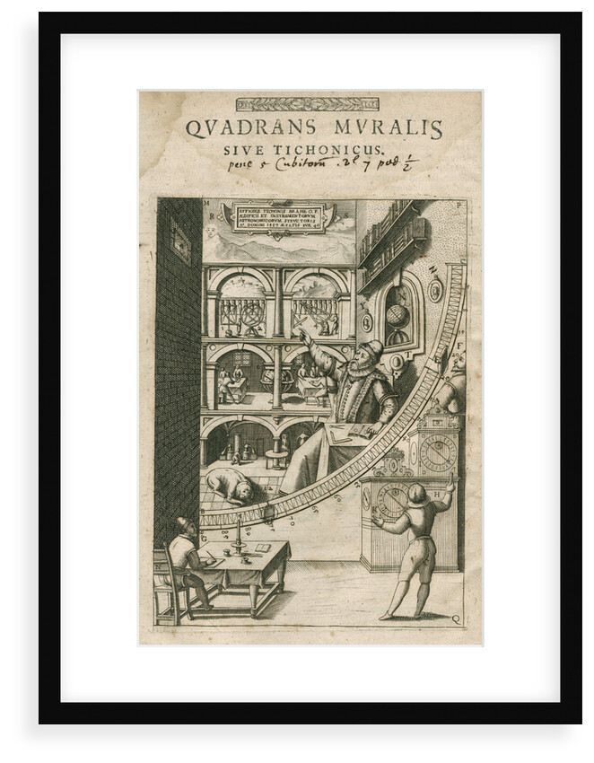 Tycho Brahe's mural quadrant by Anonymous