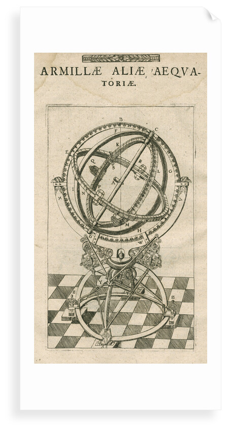 Tycho Brahe's second equatorial armillary sphereillary sphere by Anonymous