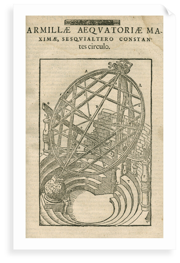 Tycho Brahe's great equatorial armillary instrument by Anonymous