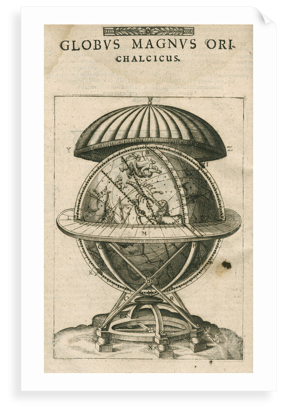 Tycho Brahe's great brass globe by Anonymous