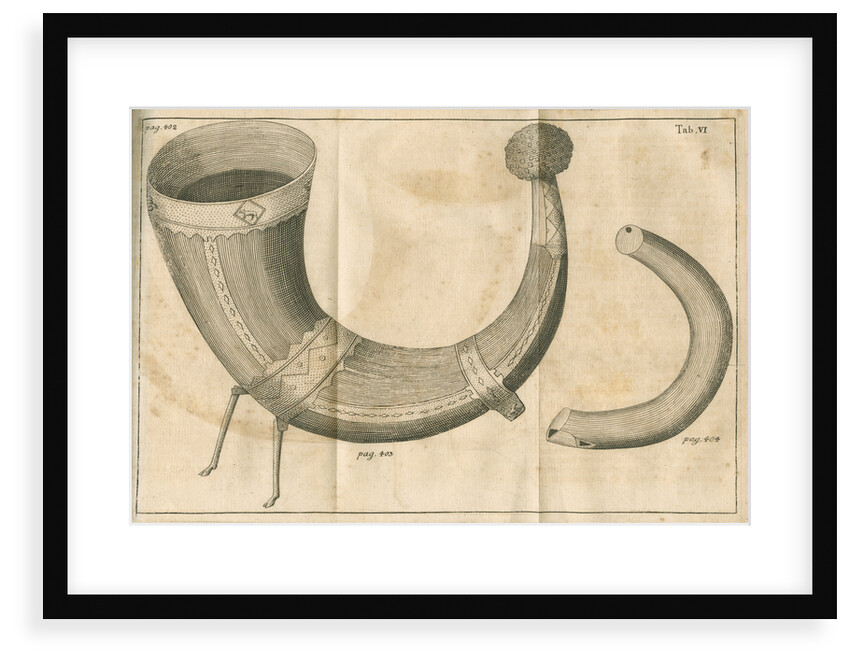 Ljungby horn and pipe by C Bergquist