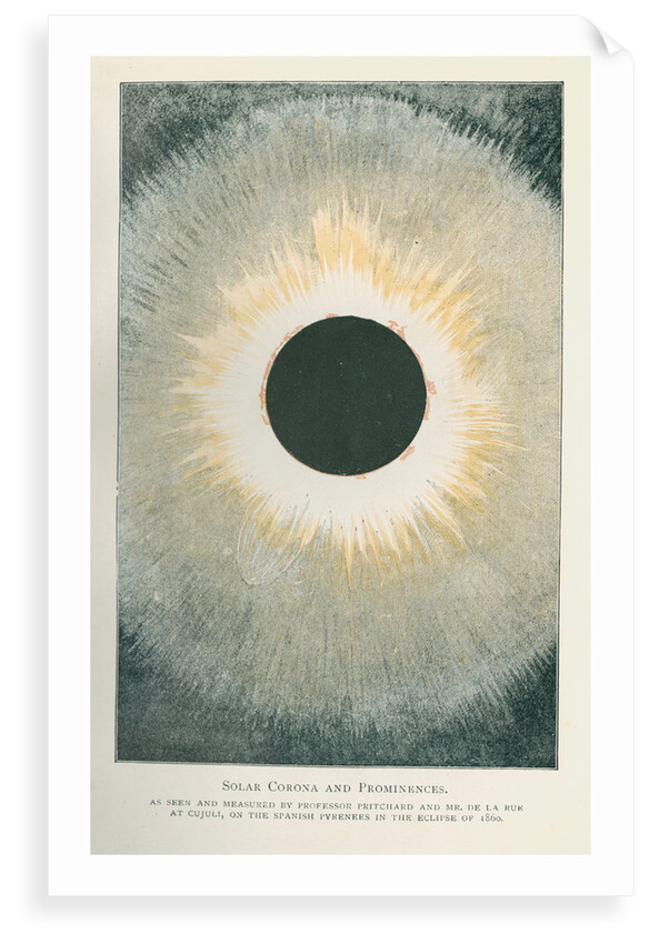 Solar corona and prominences by Anonymous