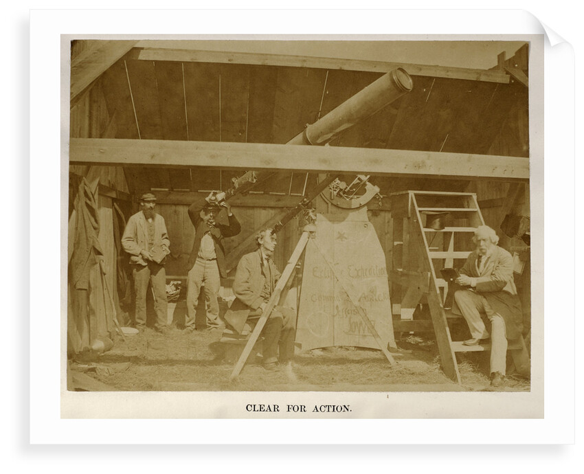 Commander E. D. Ashe and assistants by Anonymous