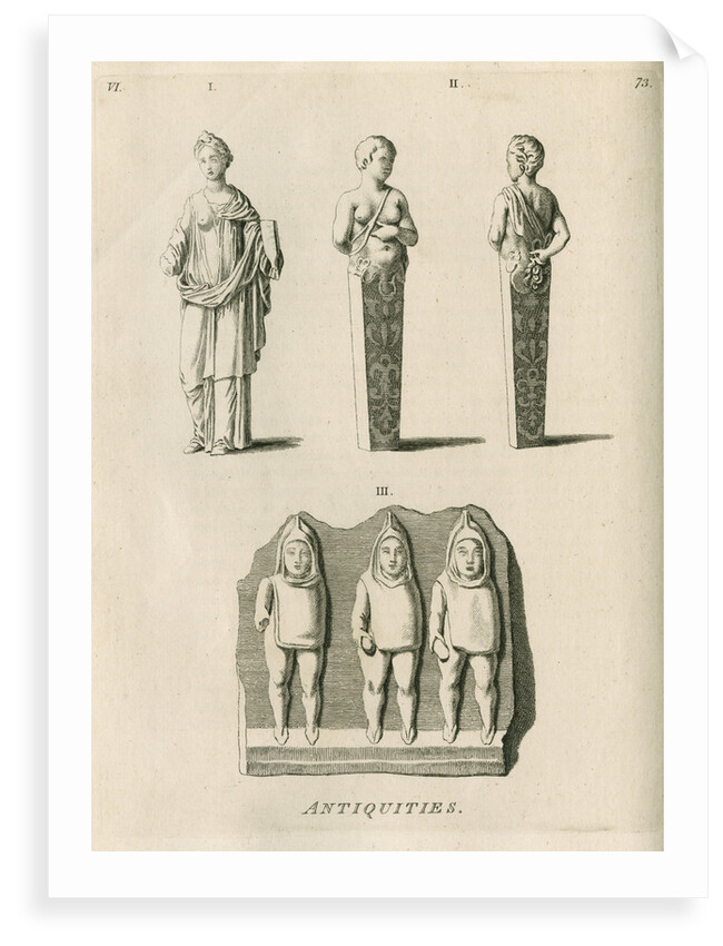 Stone antiquities found at Netherby by Anonymous