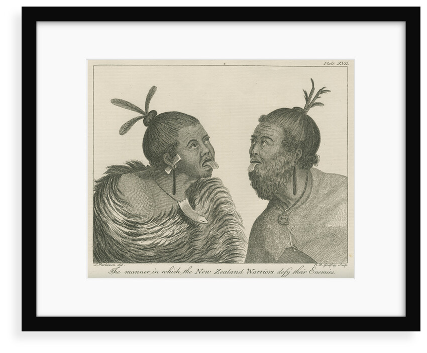 'The manner in which the New Zealand Warriors defy their Enemies' by Richard Bernard Godfrey