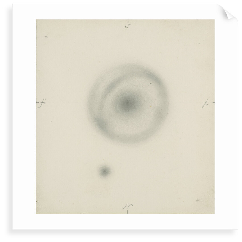 M.51 the Whirlpool Galaxy by John Frederick William Herschel