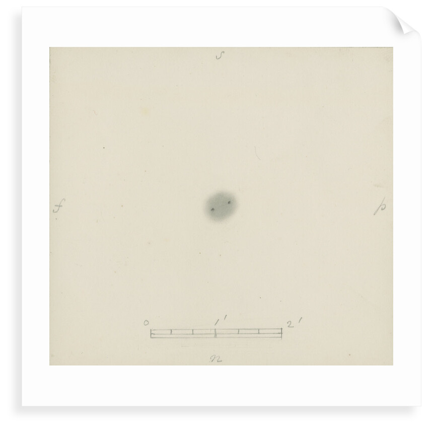 Unidentified nebula ["Nova"] by John Frederick William Herschel