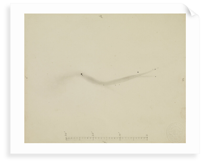 V.15 Nebula passing through Kappa Cygni by John Frederick William Herschel