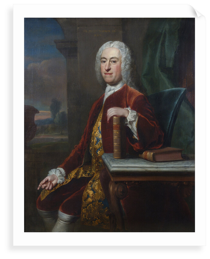 Portrait of James Burrow (1701-1782) by Jean-Baptiste van Loo