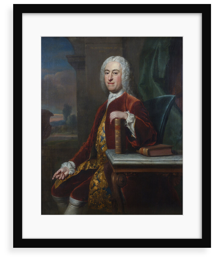 Portrait of James Burrow (1701-1782) by Jean-Baptiste van Loo