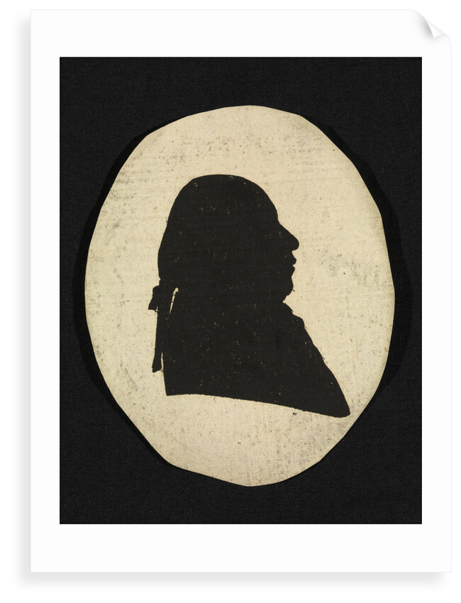 Silhouette of Tiberius Cavallo (1749-1809) by Anonymous