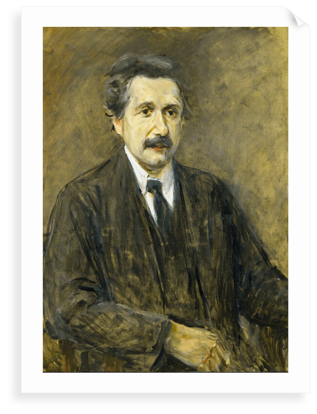 Portrait of Albert Einstein (1879-1955) by Max Liebermann