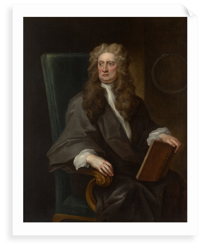 Portrait of Isaac Newton (1642-1727) by John Vanderbank