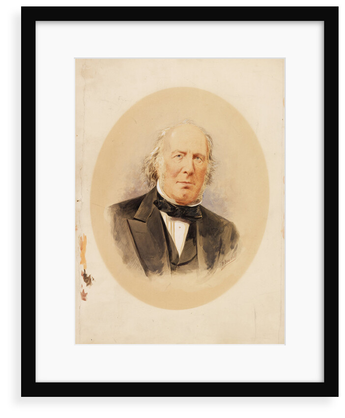Portrait of William Sharpey (1802-1880) by F Beadell