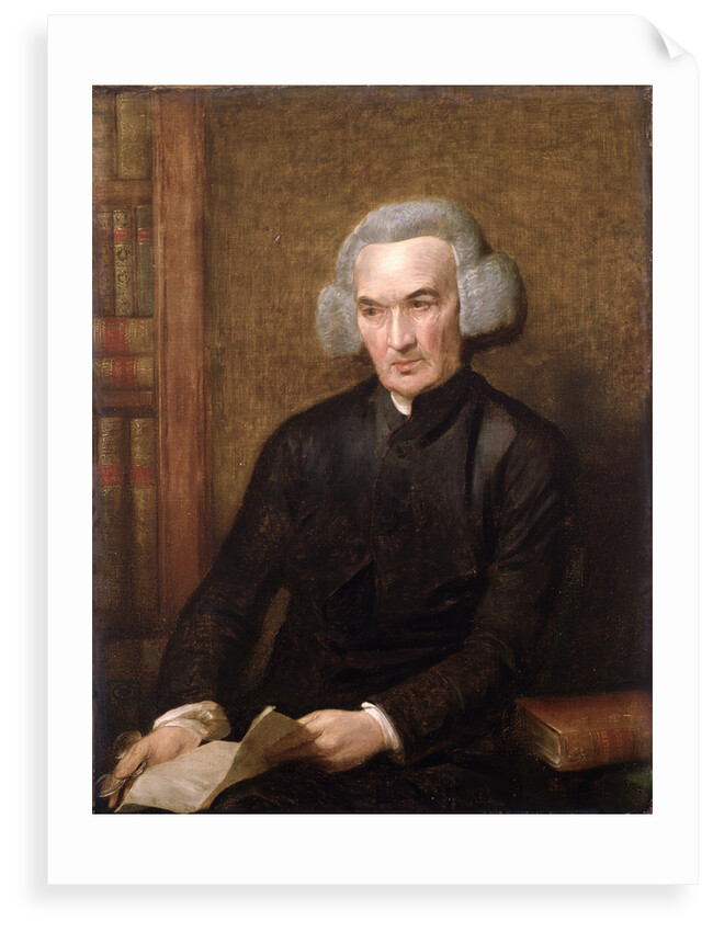 Portrait of Richard Price (1723-1791) by Benjamin West