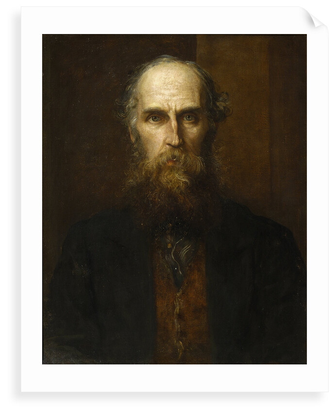 Portrait of William Spottiswoode (1825-1883) by George Frederick Watts