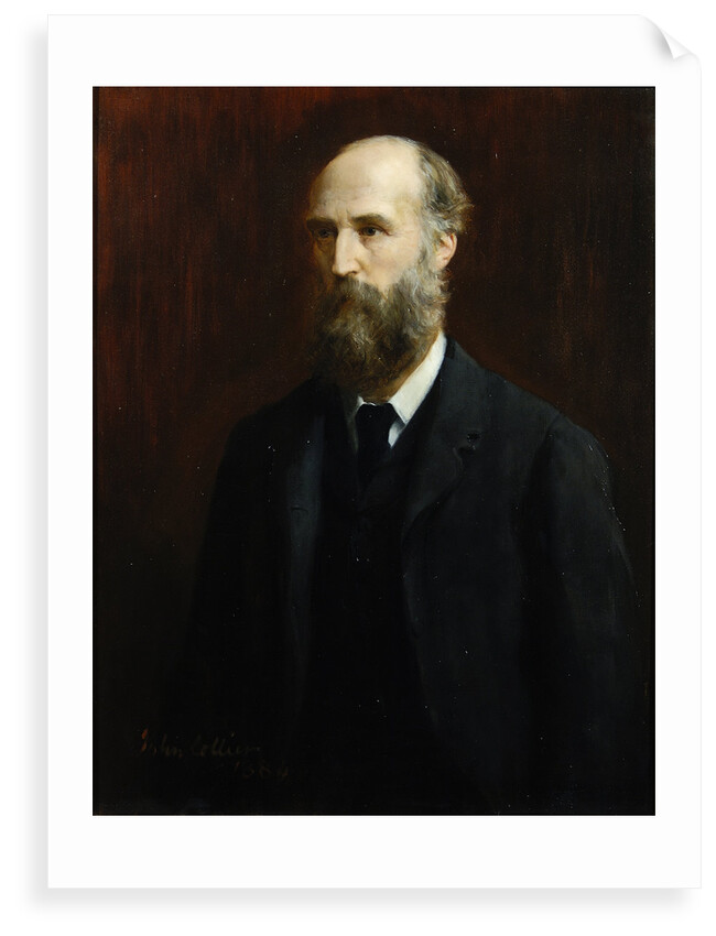 Portrait of William Spottiswoode (1825-1883) by John Collier