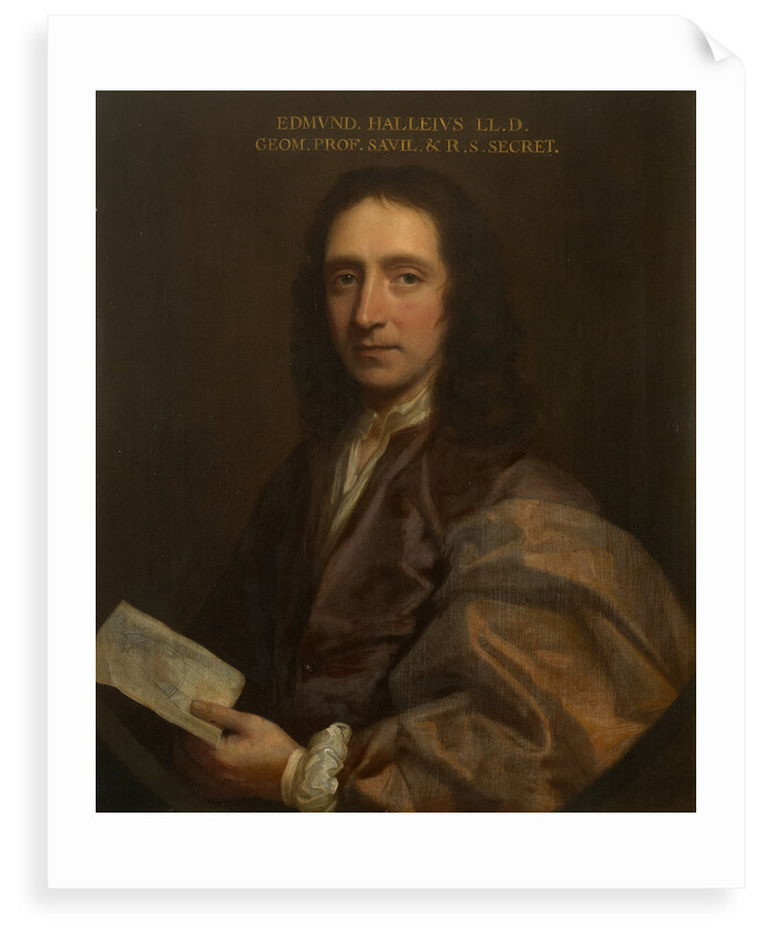 Portrait of Edmond Halley (1656-1742) by Thomas Murray
