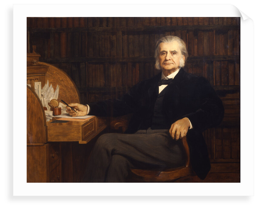 Portrait of Thomas Henry Huxley (1825-1895) by John Collier