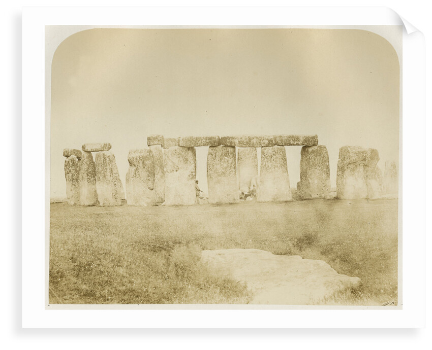 'Stonehenge. General view...' by Henry James
