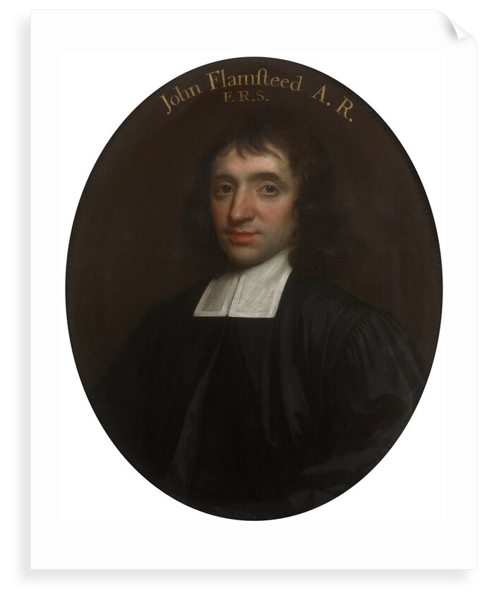 Portrait of John Flamsteed (1646-1719) by Thomas Murray